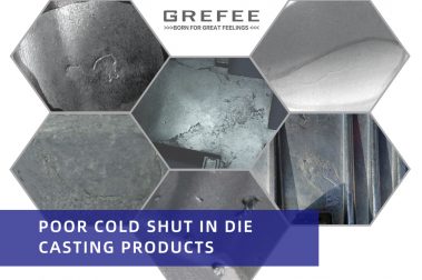 Poor cold shut in die casting products