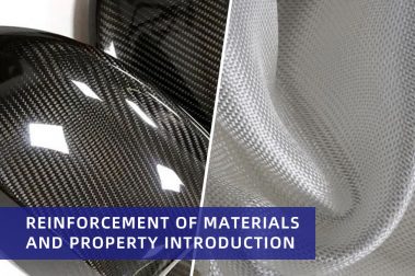 Reinforcement of materials and property introduction