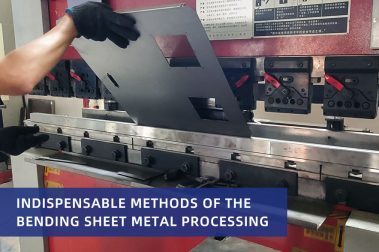 Bending sheet metal processing