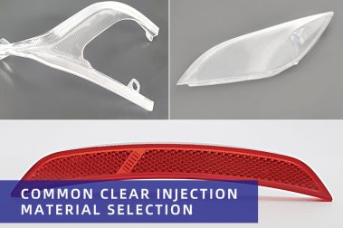 Common clear injection material selection