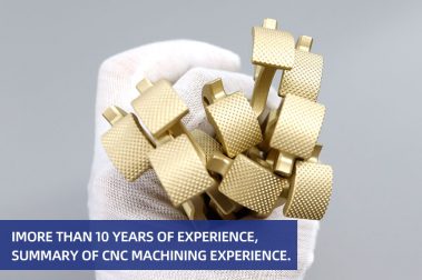 Summary of CNC machining experience