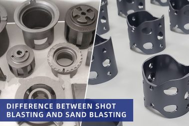 Difference between shot blasting and sand blasting