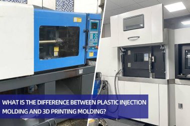 Between plastic injection molding and 3D printing molding