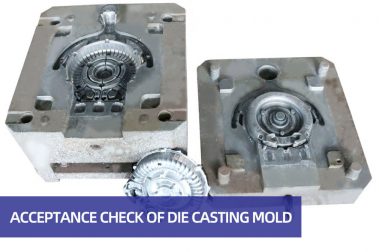 Acceptance check of die casting mold
