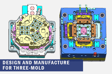 Design and manufacture for three-mold